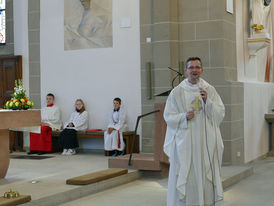 Feierlicher Gründungsgottesdienst der Pfarrei St. Heimerad (Foto: Karl-Franz Thiede)